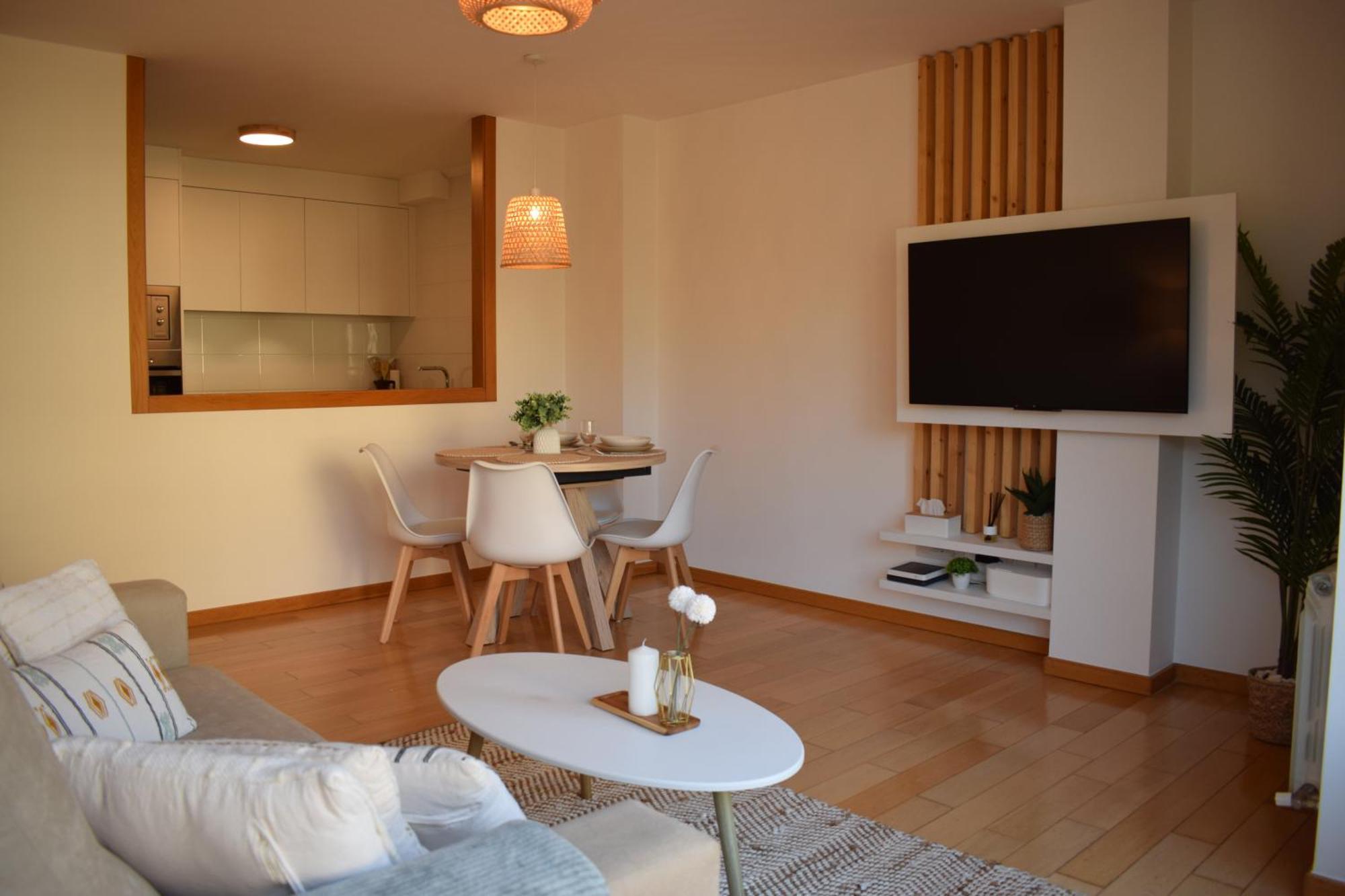 A Xanela De Balneario Apartment Mondariz-Balneario Bagian luar foto